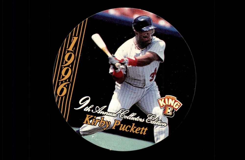 1996 King B Kirby Puckett 9th Annual Collectors Edition Baseball Collectible